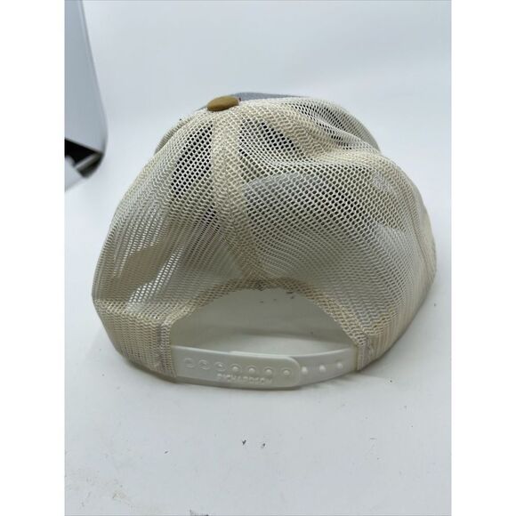 Leinenkugel's Beer Patch Snapback Hat Mesh Trucker Cap 2 Tone Brown - Picture 2 of 5